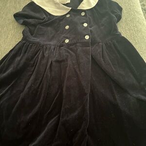 Elegant Navy Blue Kids Formal Dress